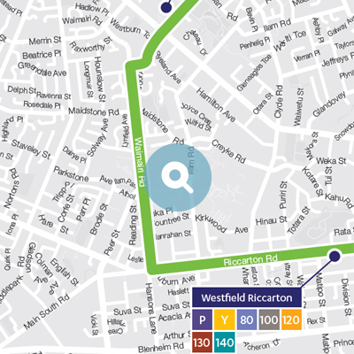 Homestead Lane / Ilam Road to Waimairi Road / Greers Road